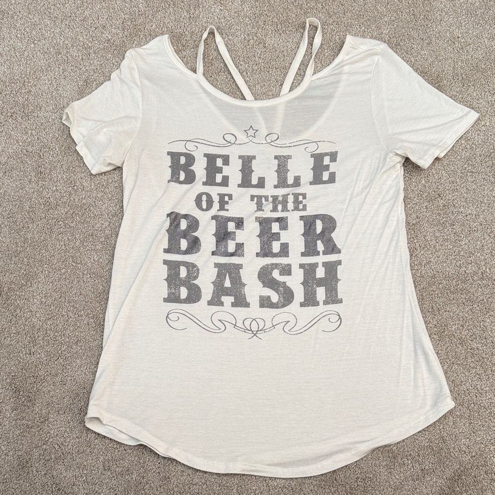 Zoe + Liv Belle of the Beer Bash tshirt